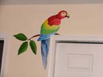 Zoo animals mural 2